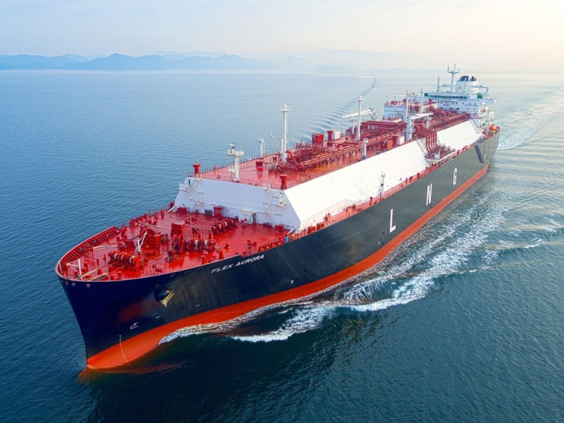 현대삼호중공업이 건조한 LNG 운반선 / 사진=한국조선해양
