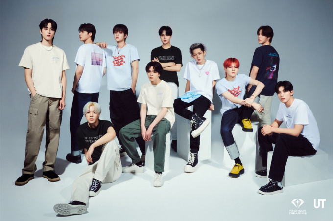 유니클로, K-POP 보이그룹 ‘트레저’와의 첫 번째 UT 콜라보레이션