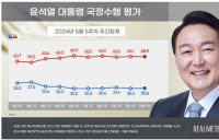 尹대통령 지지율 0.3%p 오른 30.6%…8주째 30% 초반대 횡보 [리얼미터]
