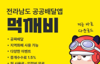 전남 공공배달앱 먹깨비, 출시 2년 만에 누적매출액 200억원 돌파