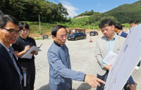 심민 임실군수, 천만관광 핵심 옥정호 관광 개발 현장 로드체킹