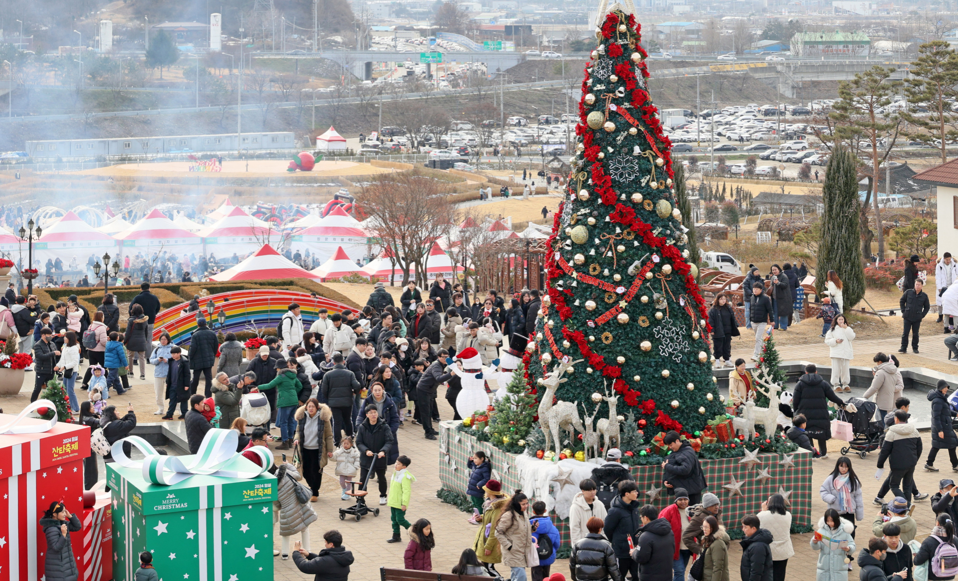 2024 임실산타축제, 5일간 31만명 방문···전국 인파로 북새통